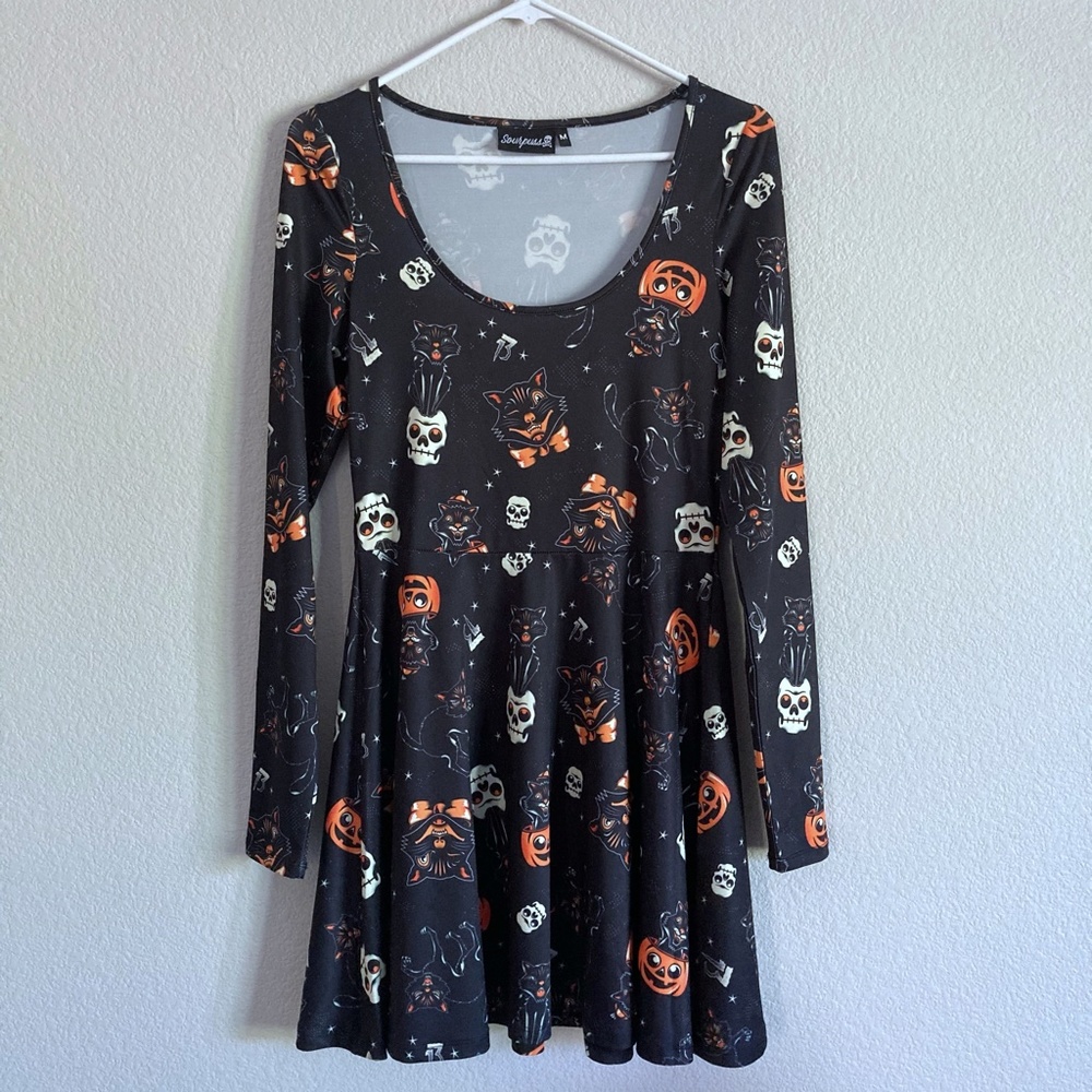 Halloween Themed Black Dress